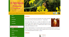 Desktop Screenshot of hi-technaturalproducts.com